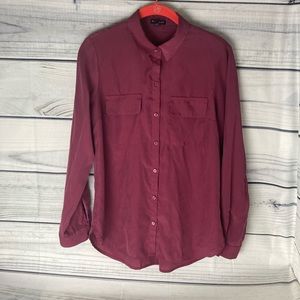Express Maroon Blouse